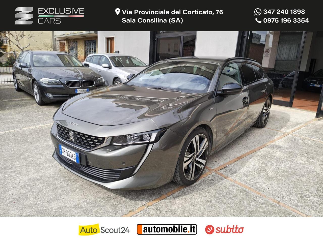 PEUGEOT 508 BlueHDi 160 S&S EAT8 SW GT Line