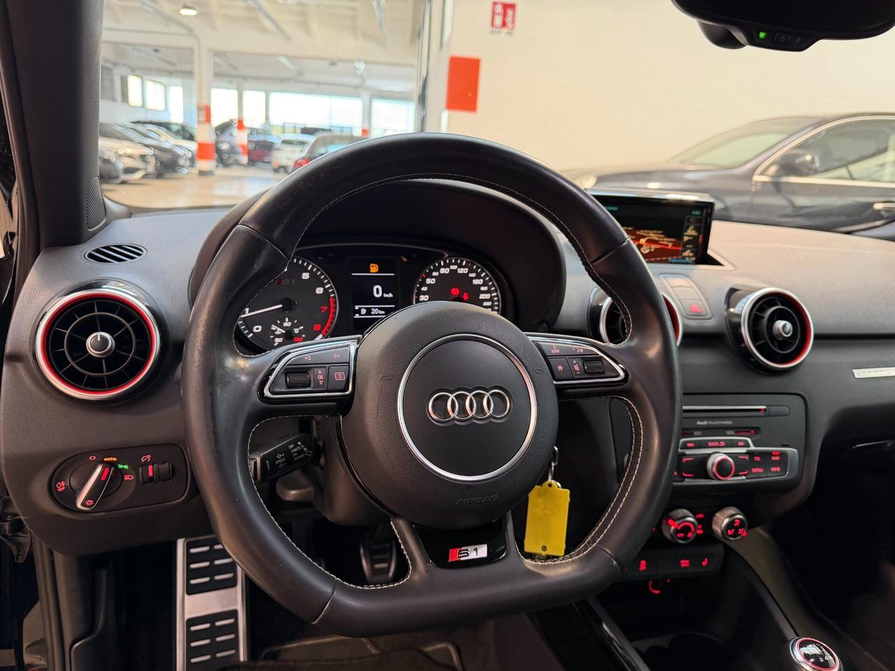 Audi S1 2.0 TFSI QUATTRO-SEDILI GUSCIO-TAGLIANDI