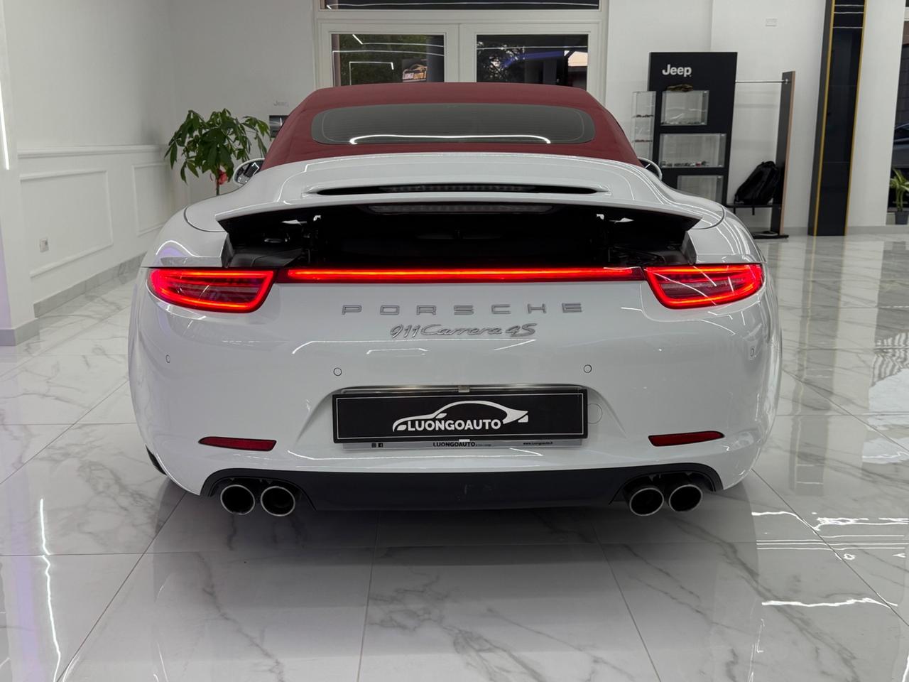 Porsche 911 3.8 Carrera 4S Cabriolet Rosso Cartier