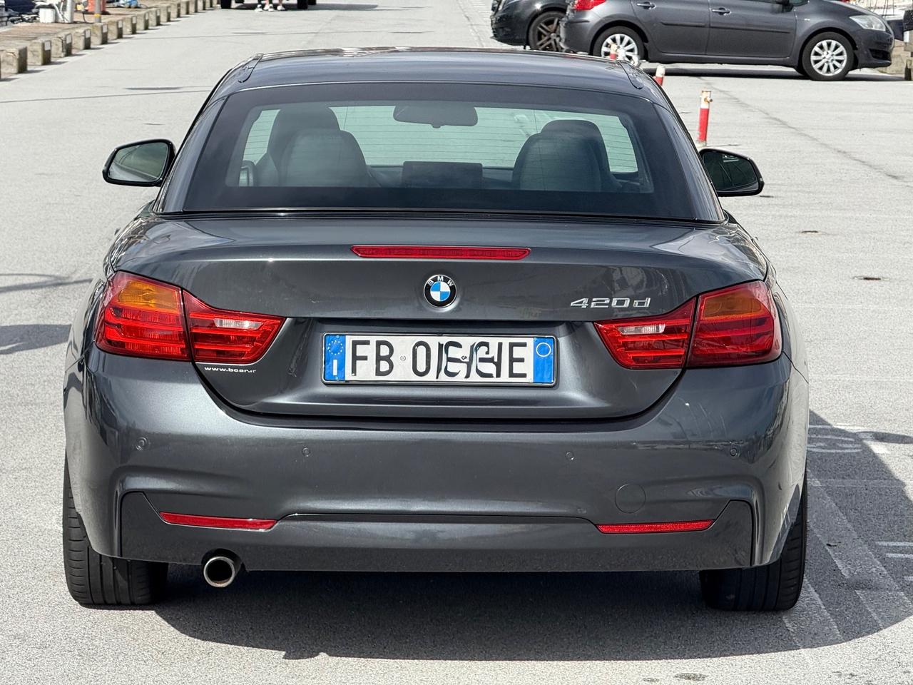 Bmw 420 Cabrio Msport-MANUALE-NAVI -PERMUTABILE