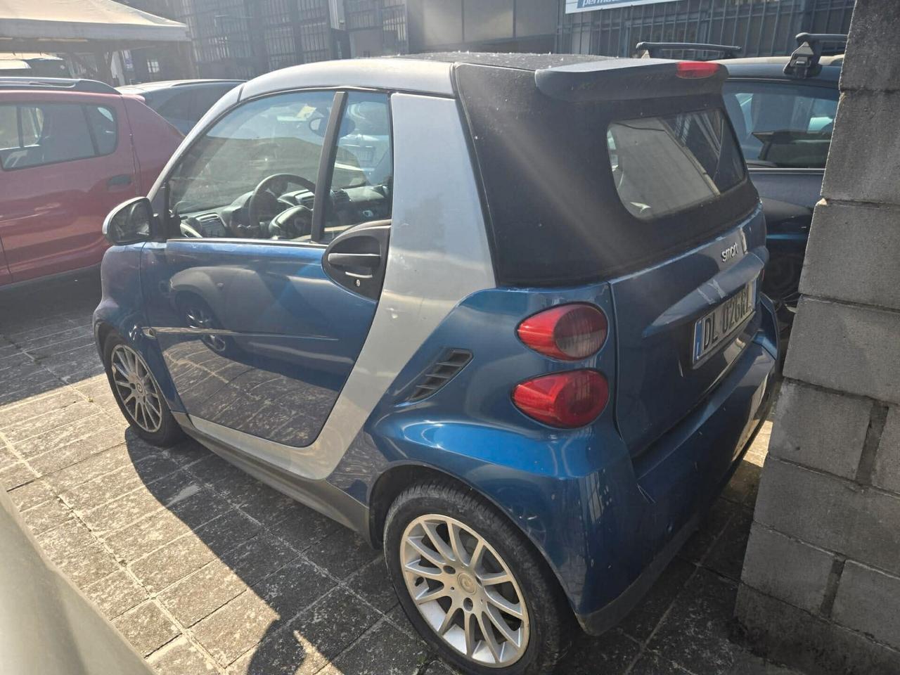 Smart ForTwo 1000 62 kW cabrio passion motore da controllare imm. 2007