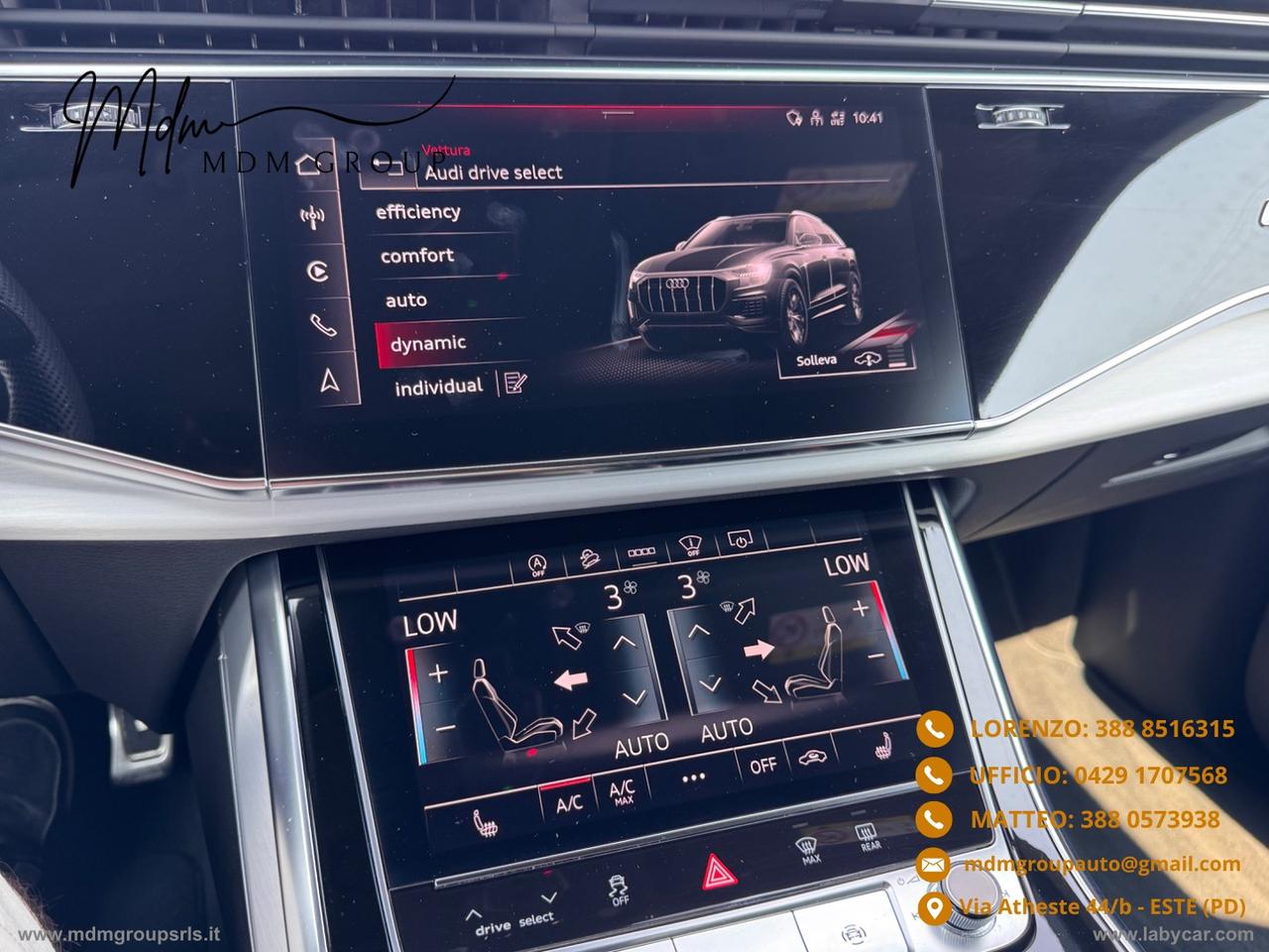 AUDI Q8 50 TDI 286 CV qu.tiptr. S line PLUS TAGLIANDI OFFICIALI
