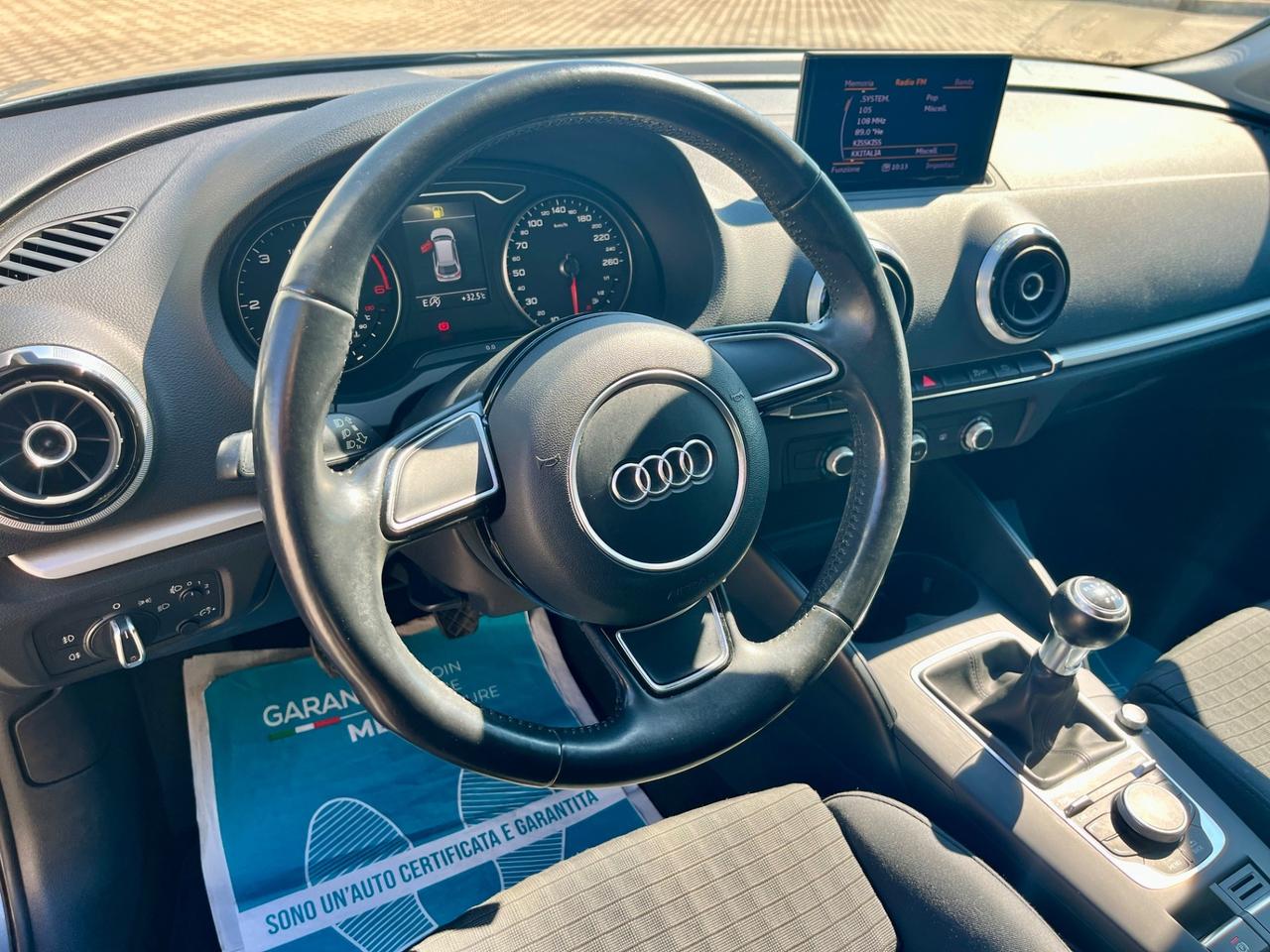 Audi A3 SPB 1.6 TDI 105 CV Ambition “Uniproprietario ”