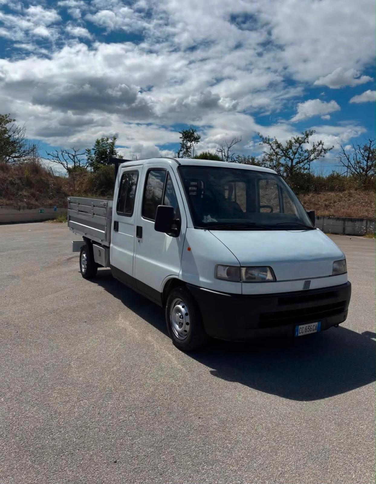 FIAT DUCATO DOPPIA CABBINA 7POSTI