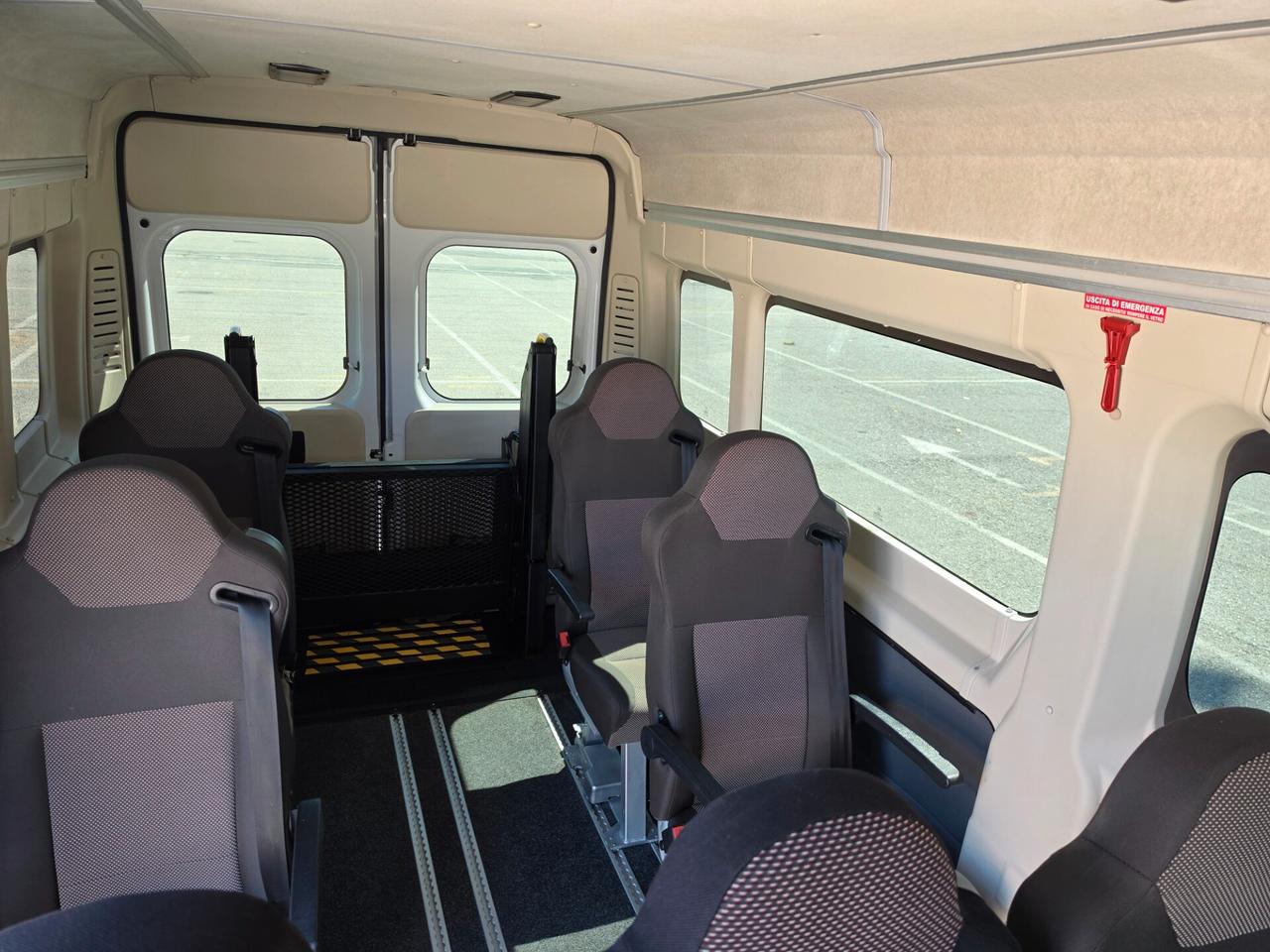 9 Posti Trasporto Disabili Fiat Ducato Maxi