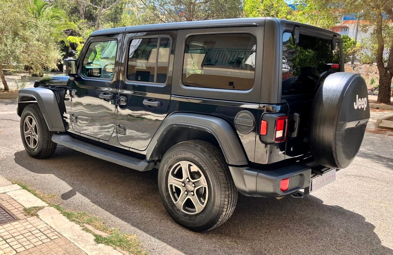 Jeep Wrangler Unlimited 2.2 Mjt II Sahara uff ITA cert