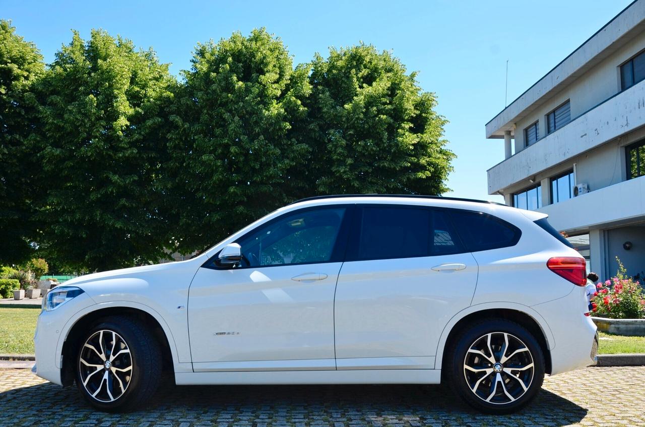BMW X1 XDRIVE20d MSPORT 190cv AUTO, EURO 6B, SERVICE BMW, TETTO, ALCANTARA, HEAD-UP DISPLAY, 18", PERMUTE
