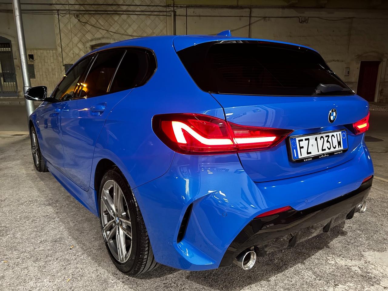 Bmw 118d 5p. Msport Blu Misano ShadowLine