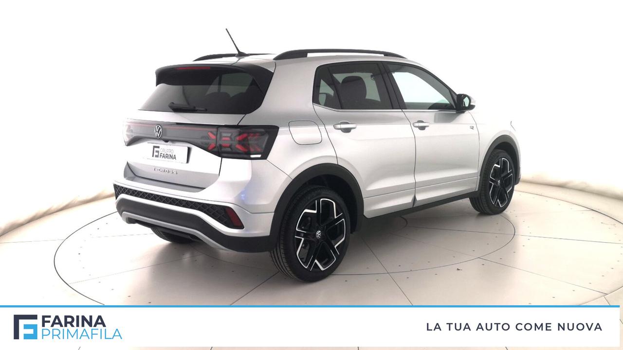 VOLKSWAGEN T-Cross 2024 - T-Cross 1.0 tsi R-Line Plus 115cv