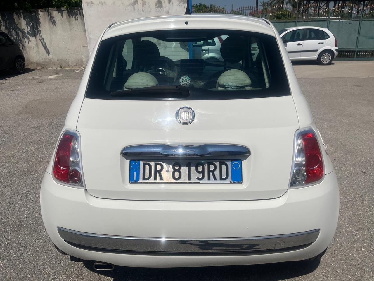 Fiat 500 lounge-1.2 gpl- km 125000-2008