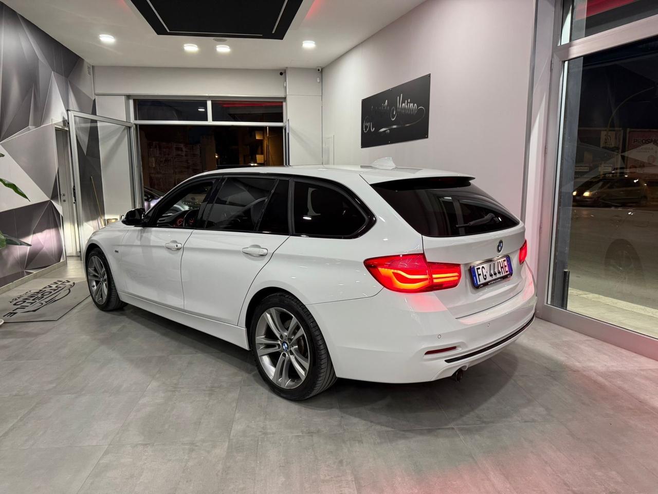 Bmw 318 318d Touring Sport Tetto Apribile-2017