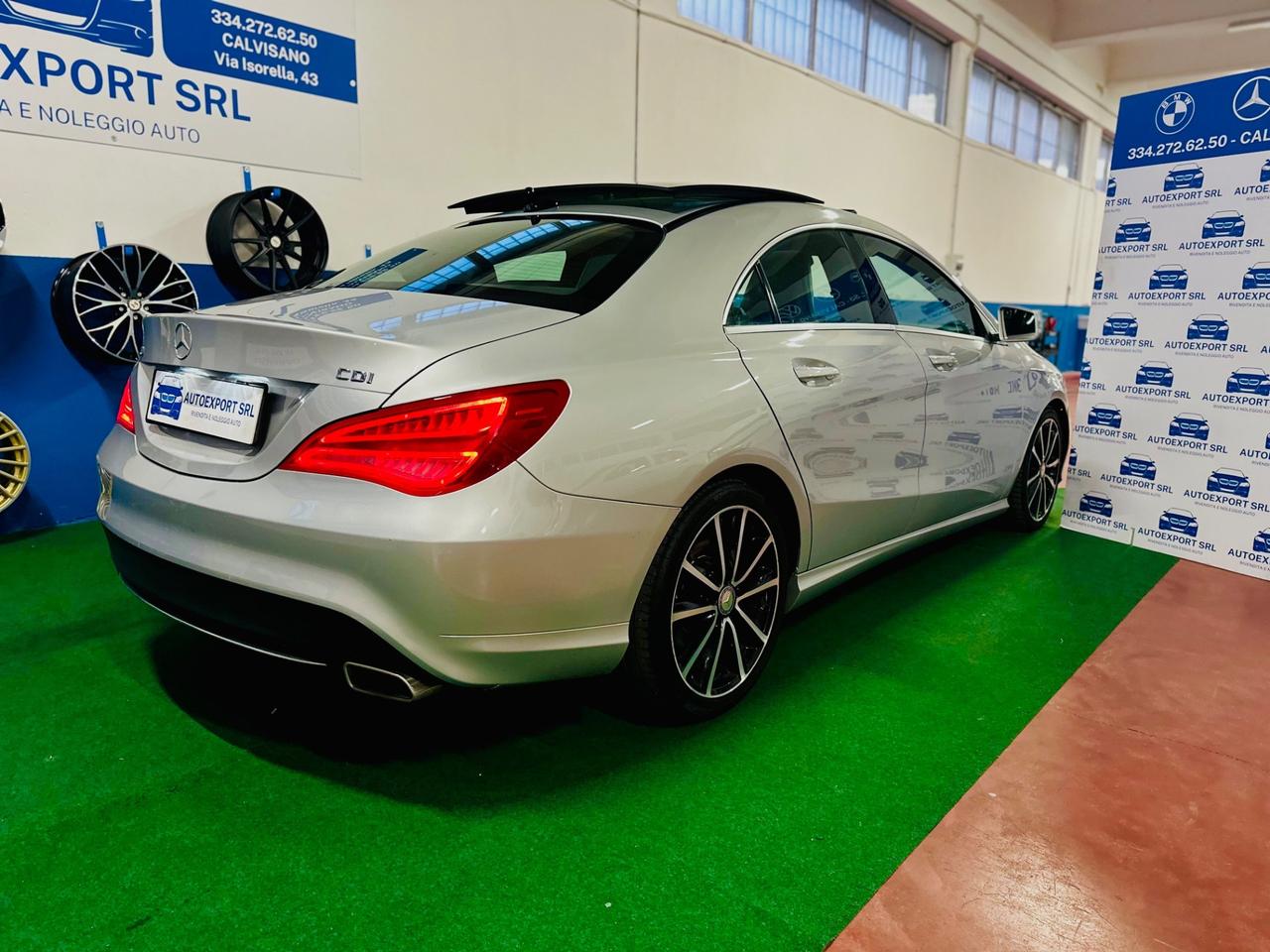 Mercedes-benz CLA 220 CDI Automatic Sport/tetto apribile/eur6