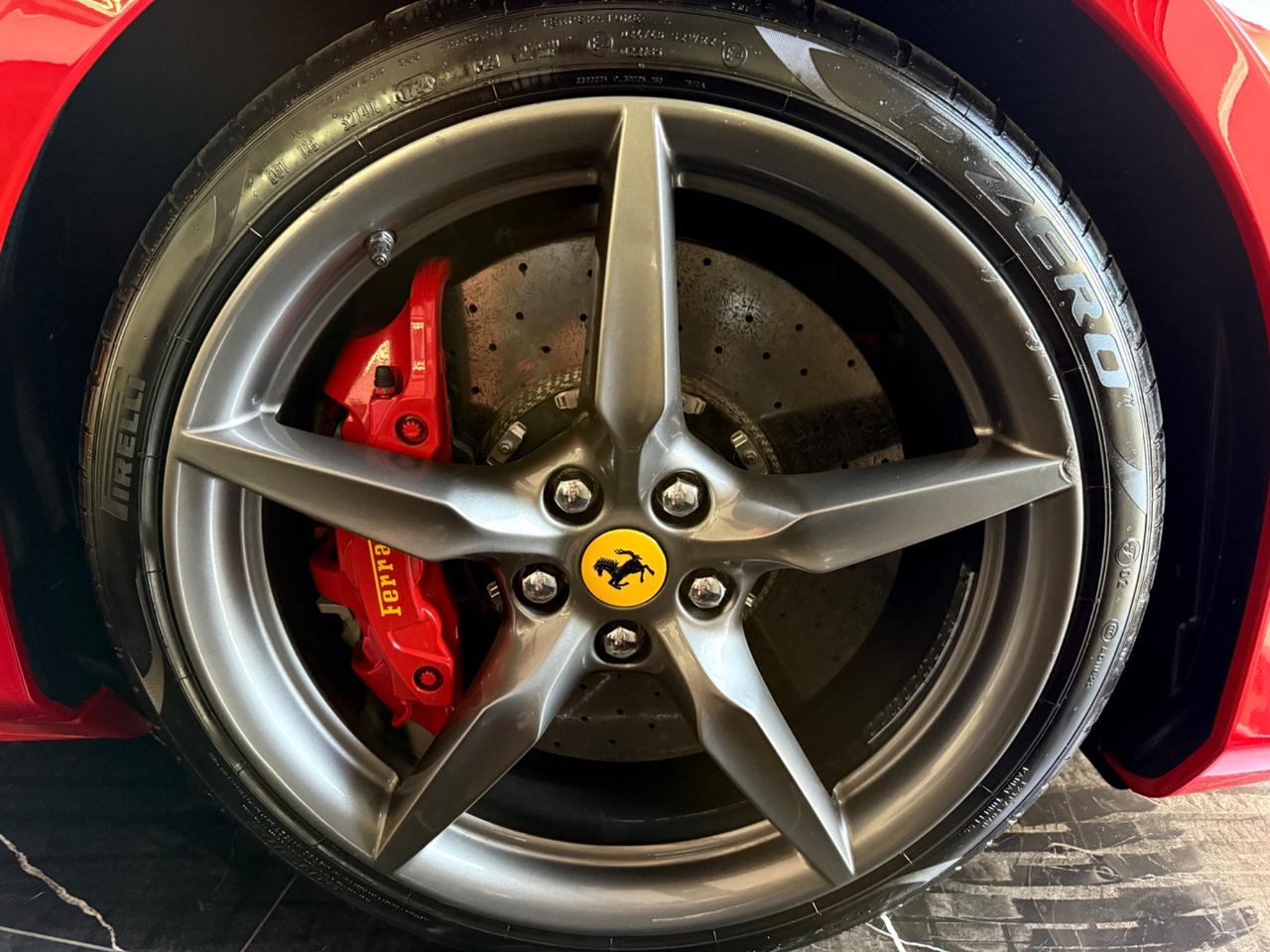 Ferrari 488 GTB,TAGLIANDI CERTIFICATI.UFF.ITALIANA.