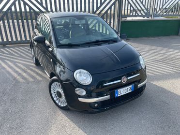 Fiat 500 1.2 benzina 69cv Lounge-TETTO PANORAMICO