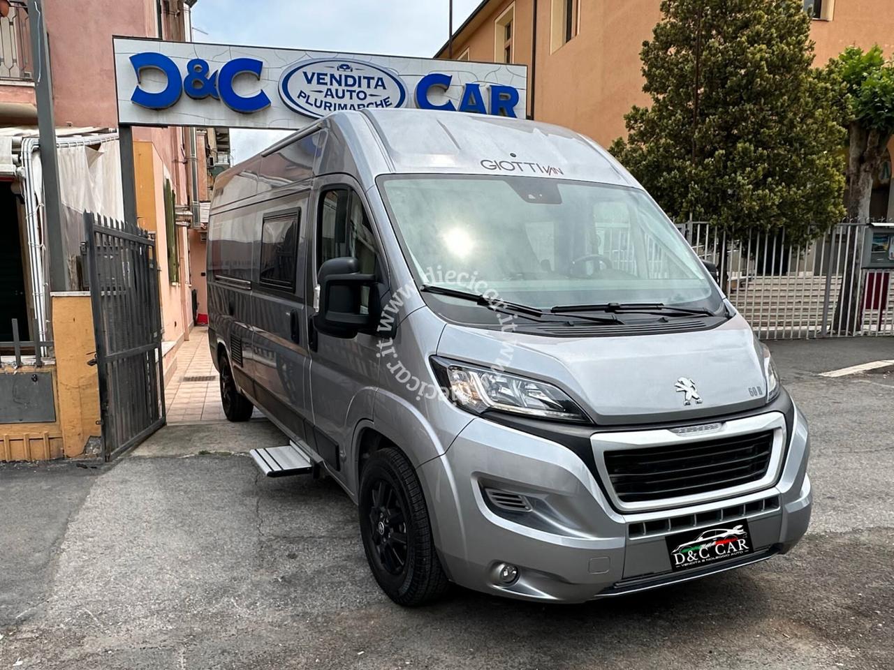 GIOTTILINE 60B PEUGEOT BOXER 2.2 DIESEL CAMPER 5 P0STI LETTO 4900KM