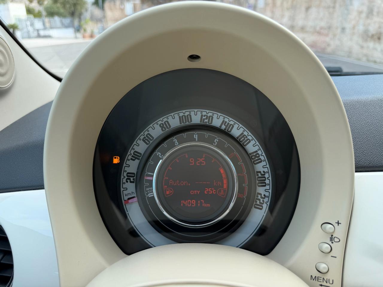 FIAT 500 LOUNGE/1.2 69 CV/TETTO/CERCHI 16"/GPL