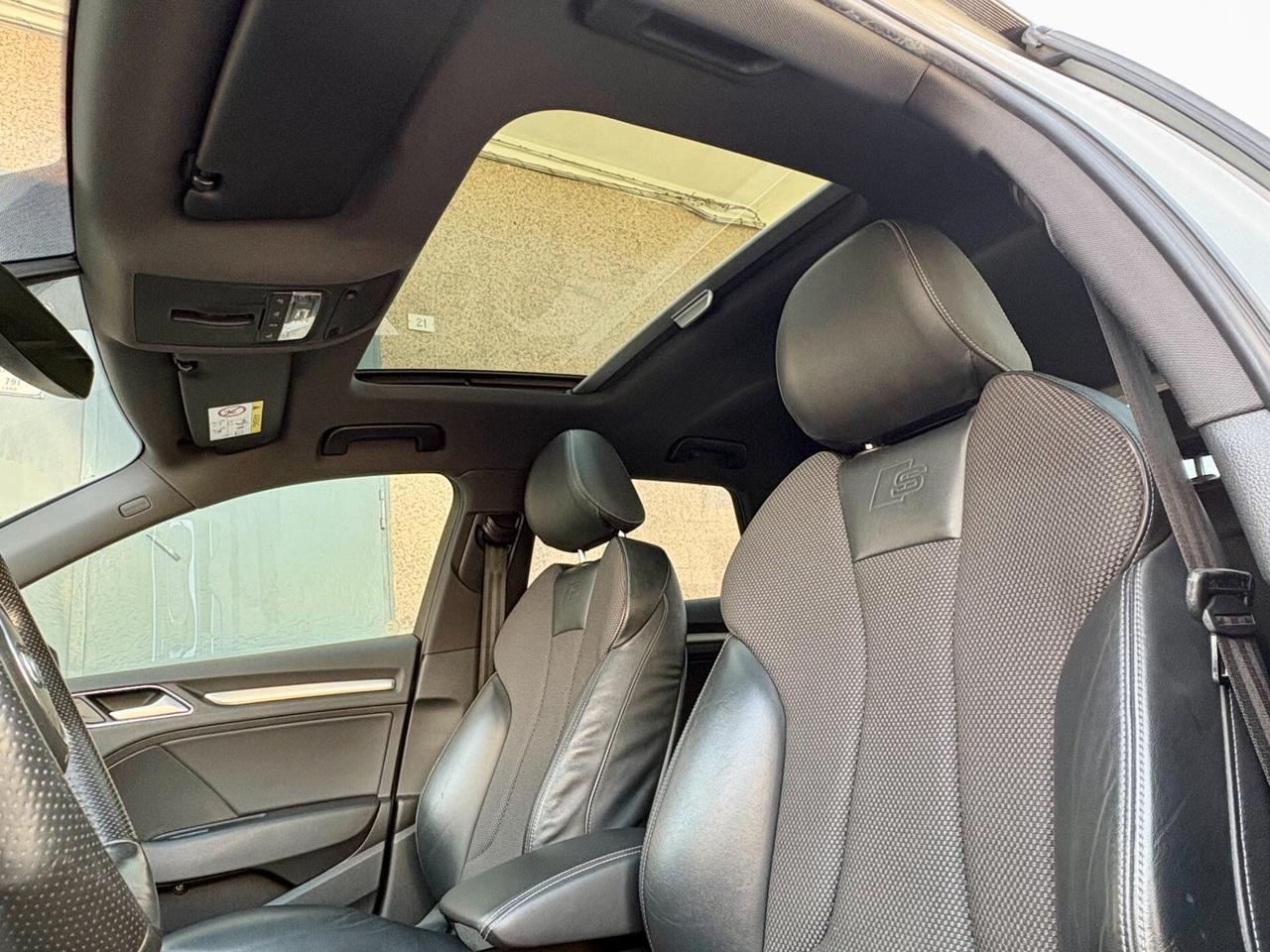 Audi a3 spb 2.0tdi 150cv-"TETTO-S-LINE-GANCIO TRAINO"-'17