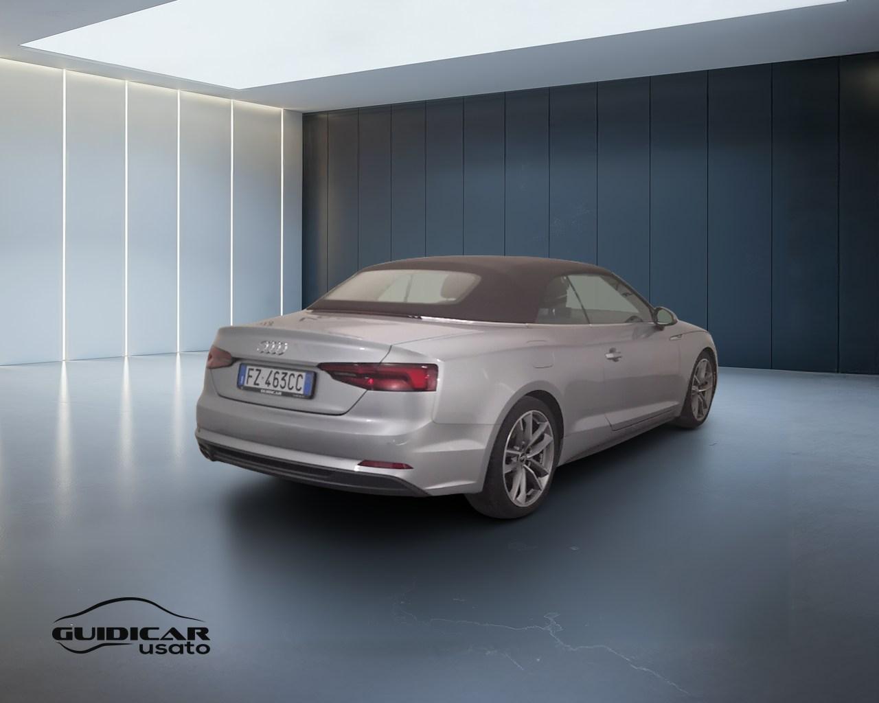 AUDI A5 II 2017 Cabriolet - A5 Cabrio 40 2.0 tdi Business Sport 190cv s-tronic