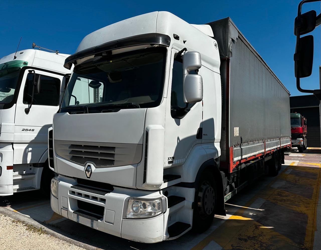 Renault Premium 370 DXI cassone centinato 9.60m 6x2 Euro5