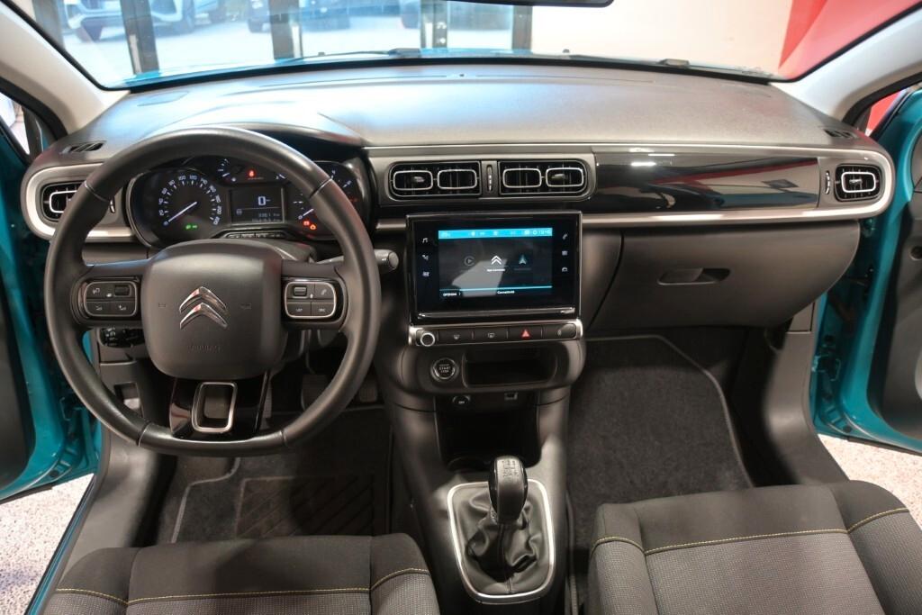 CITROEN C3 1.2 PURETECH 83CV SeS SHINE ( FARI LED - CRUISE - NAVI - MIRROR - SENSORI POST. - TETTO BICOLORE )