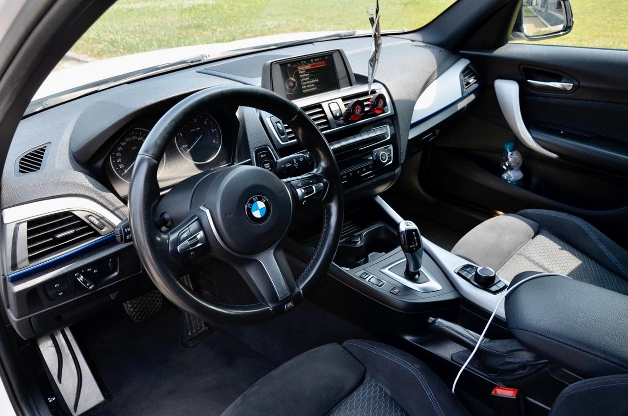 BMW 118d MSPORT 5p 150cv AUTO, SERVICE UFF BMW, UFF ITALIANA, EURO 6B, FARI LED ADATTIVI, BLUETOOTH, PERMUTE