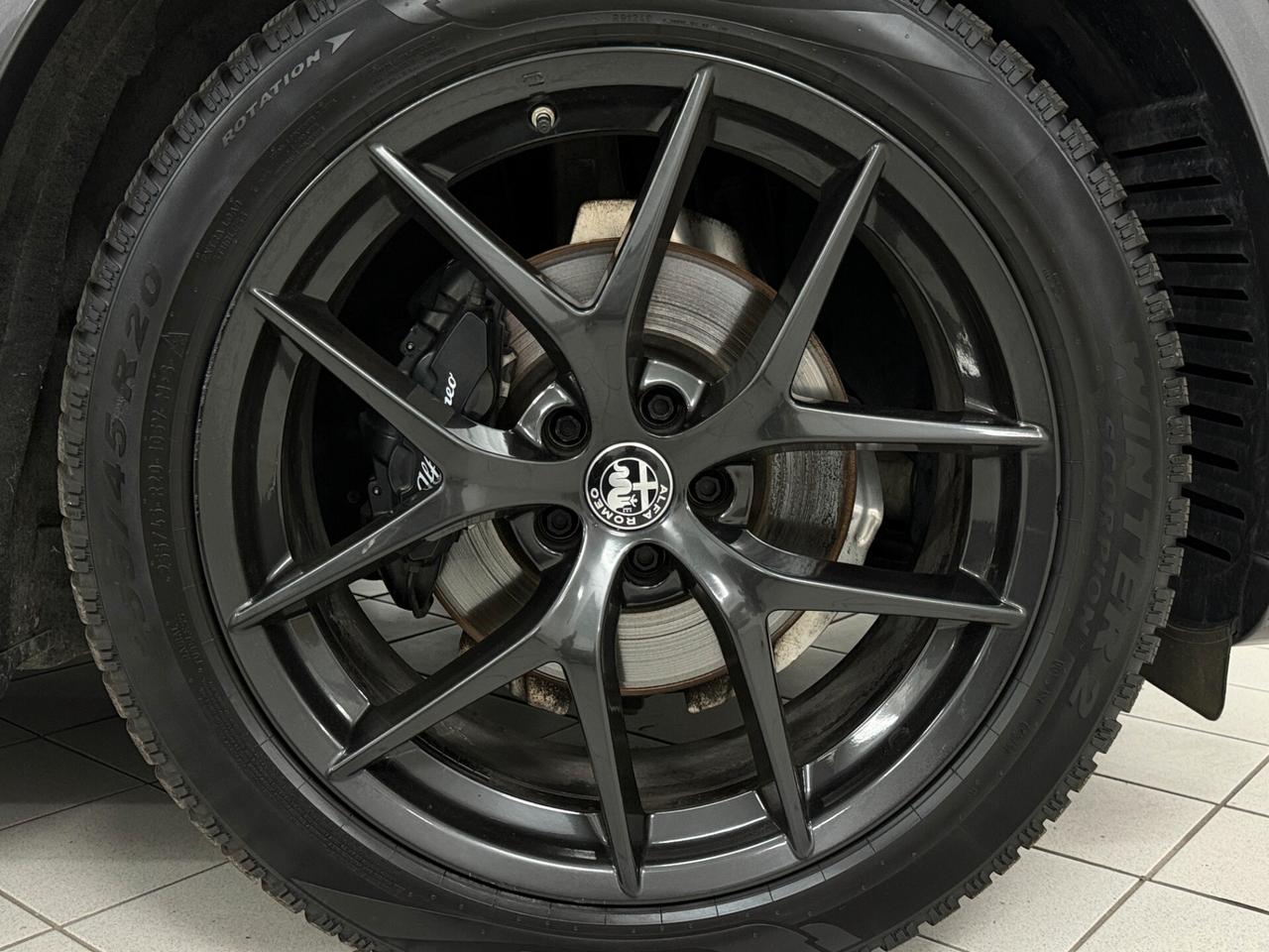 Alfa Romeo Stelvio 2.2 TD 210 CV VELOCE AT8 Q4 KIT DISTRIBUZIONE ESEGUITO UNICO PROPRIETARIO PERFETTA TAGLIANDATA