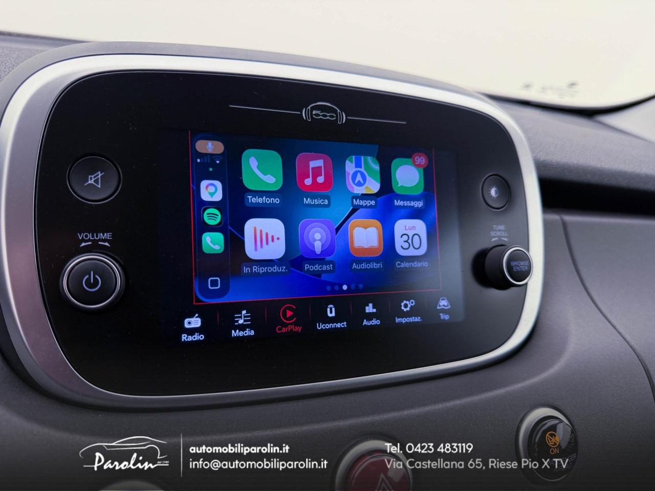 Fiat 500 X 500X 1.6 mjt Cross 4x2 DCT CarPlay-Winter pack