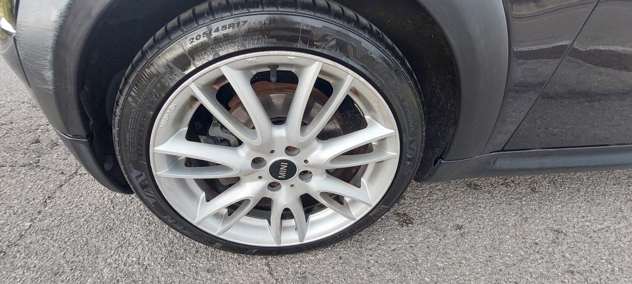 MINI COOPER 1,6 DIESEL 110 CV ALLESTIMENTO S LEGA TELEFONO GOMME NUOVE IMPECCABILE