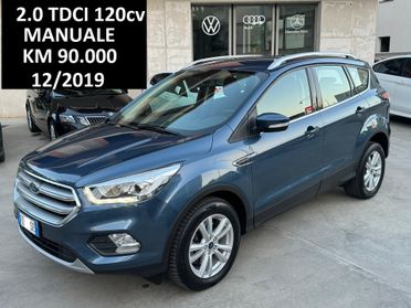 Ford Kuga 2.0 TDCI 120 CV MANUALE -NAVI-12/2019