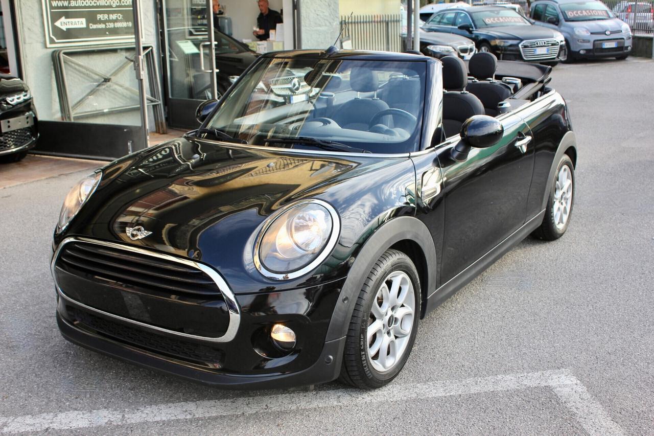 Mini Cooper Cabrio 1.5 STEPTRONIC 136CV SEDILI SPORT ANTRACITE NAVI PLUS