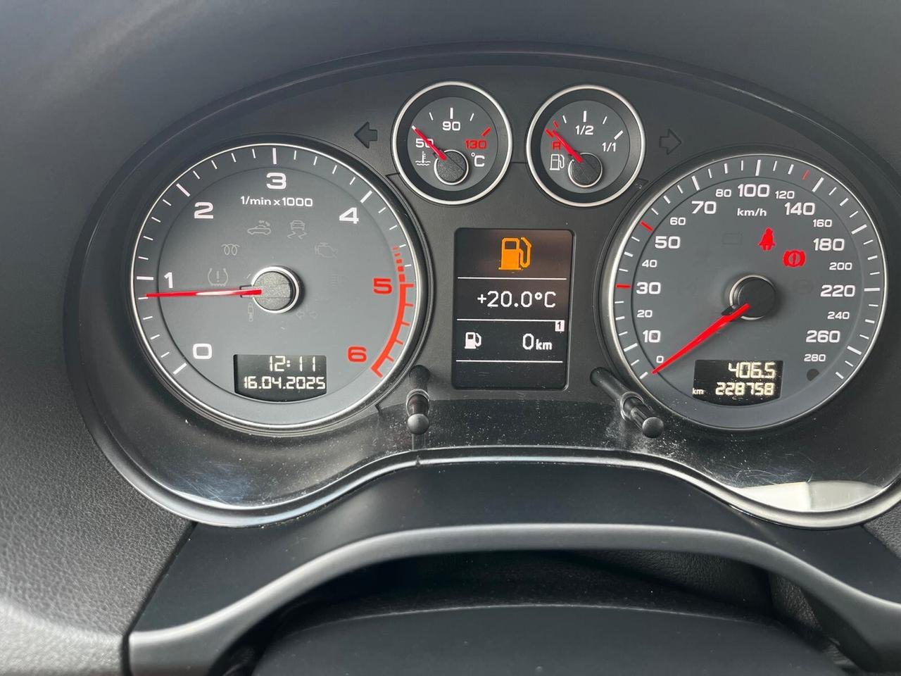Audi A3 SPB 1.6 TDI 105 CV CR Ambition