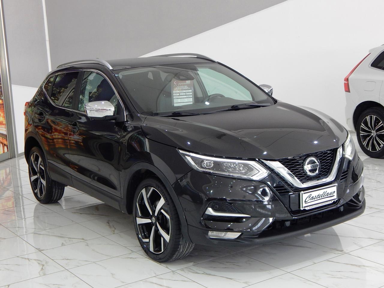 Nissan Qashqai 1.5 dci Tekna 115cv dct TETTO-NAVI-PELLE-RADAR-LED