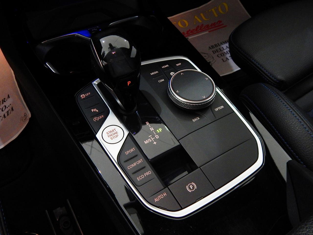BMW 116 d Msport 5p Aut. TETTO-NAVI-PELLE-PARK-LED-CARPLAY
