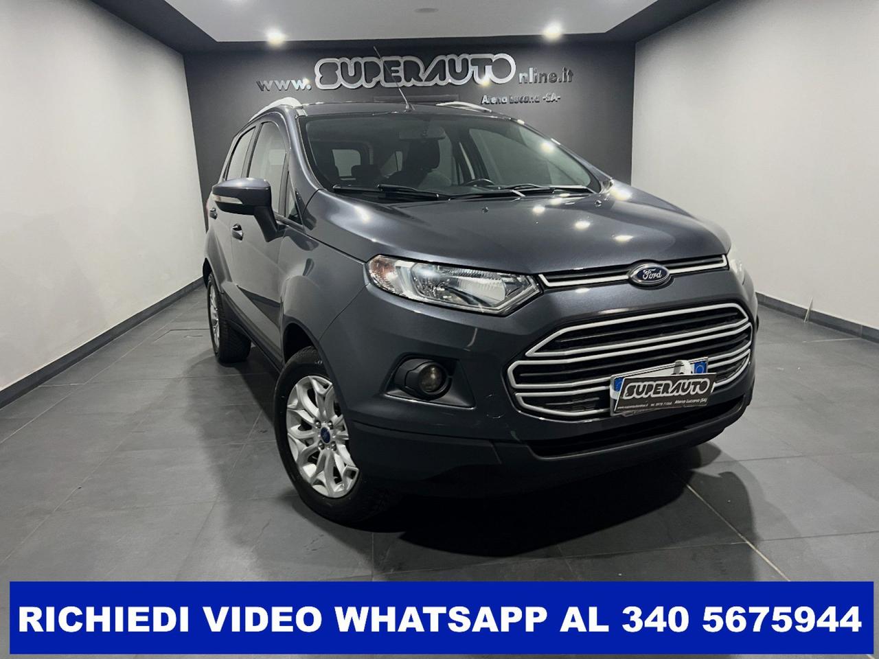 Ford EcoSport 1.5 TDCi 95 CV Plus UNICO PROPRIETARIO