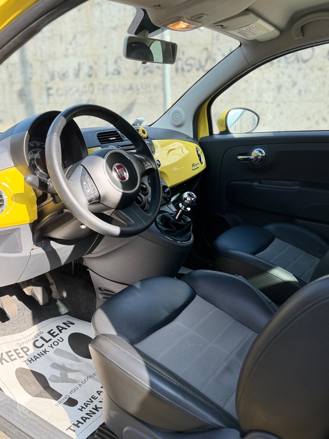 Fiat 500 1.2 69cv SOLO 44.000km ok neopatentati