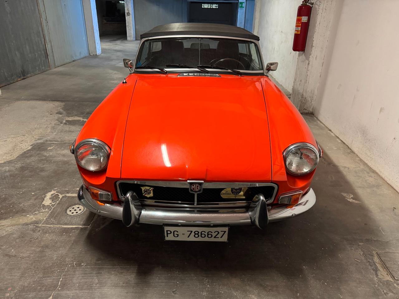 Mg MGB - 1973 versione Americana Targa Italiana . Iscritta ASI Oro