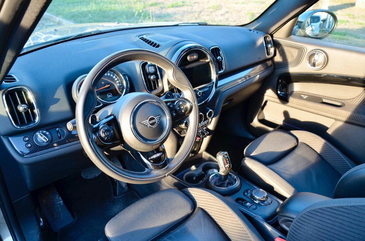 MINI COUNTRYMAN 2.0 COOPER SD HYPE ALL4 190cv AUTO, EURO 6D, SERVICE DIMOSTRABILI, UFF ITALIANA, TETTO, LUCI AMBIENTE, APPLE CAR PLAY, PERMUTE