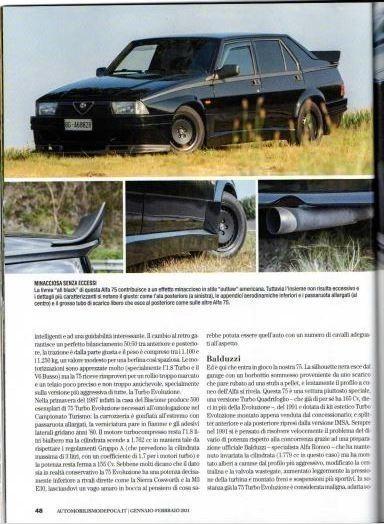 Alfa Romeo 75 Turbo Quadrifoglio Verde - 1991
