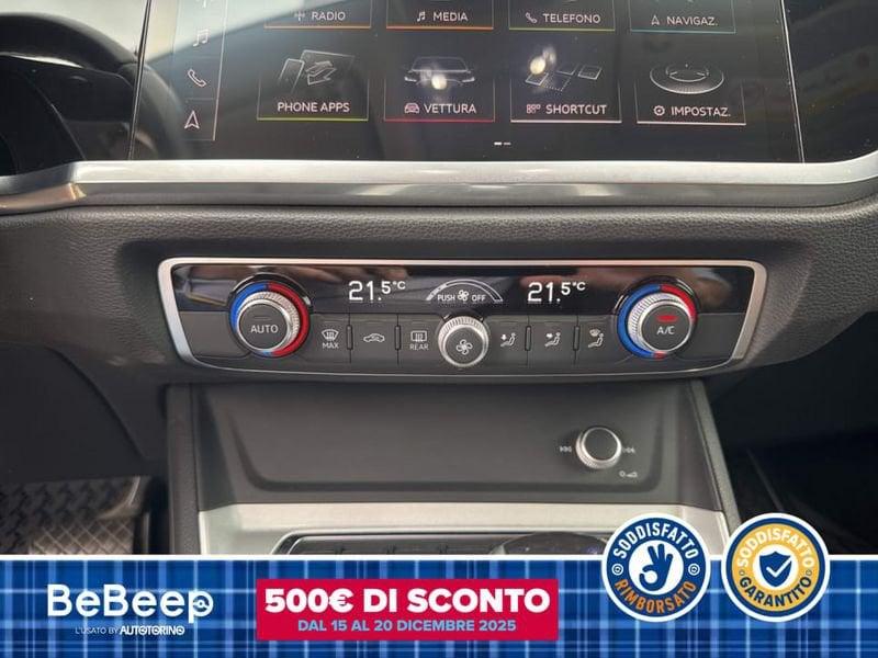 Audi Q3 SPORTBACK 35 1.5 TFSI MHEV S LINE EDITION 150CV