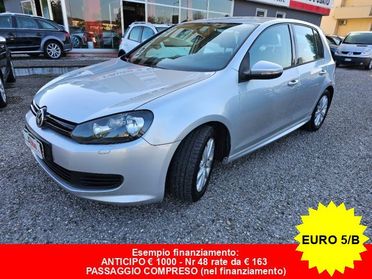 VOLKSWAGEN Golf 1.6 TDI DPF 105cv 5p. S.E. -UniPropr.- DA VETRINA