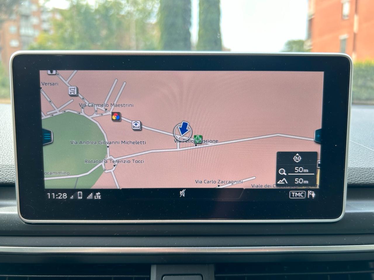 Audi A5 Cabrio 2.0 S.Line S tronic Tagliandi Audi Hybrid Air Scarf Navi Led Retrocam.