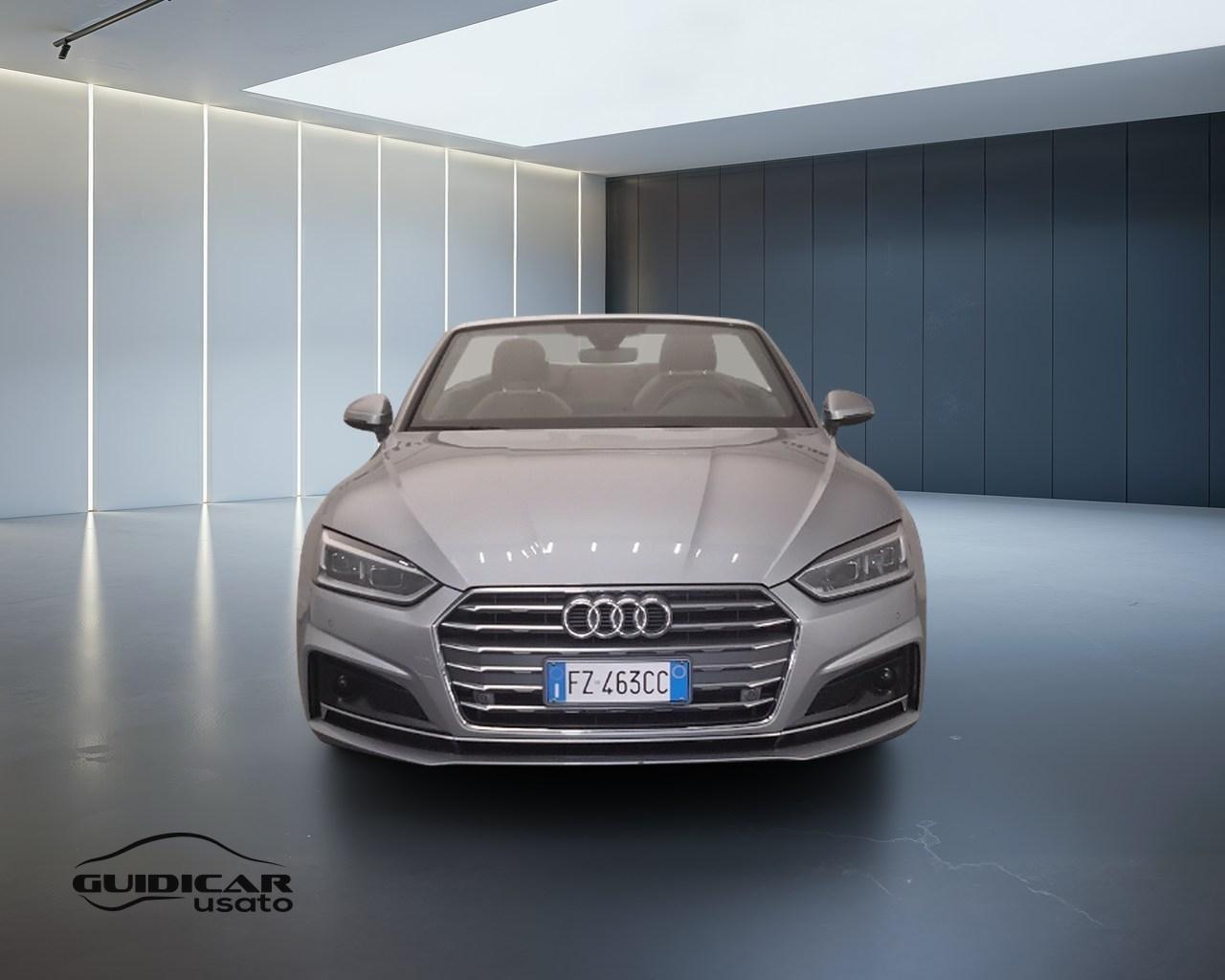 AUDI A5 II 2017 Cabriolet - A5 Cabrio 40 2.0 tdi Business Sport 190cv s-tronic