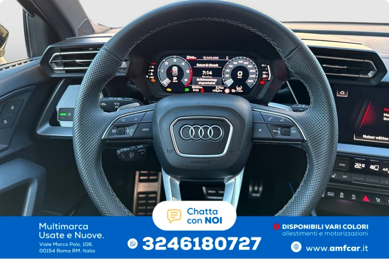 Audi A3 SPBTDI 150cv S tronic S line Edition Tetto Panoramico