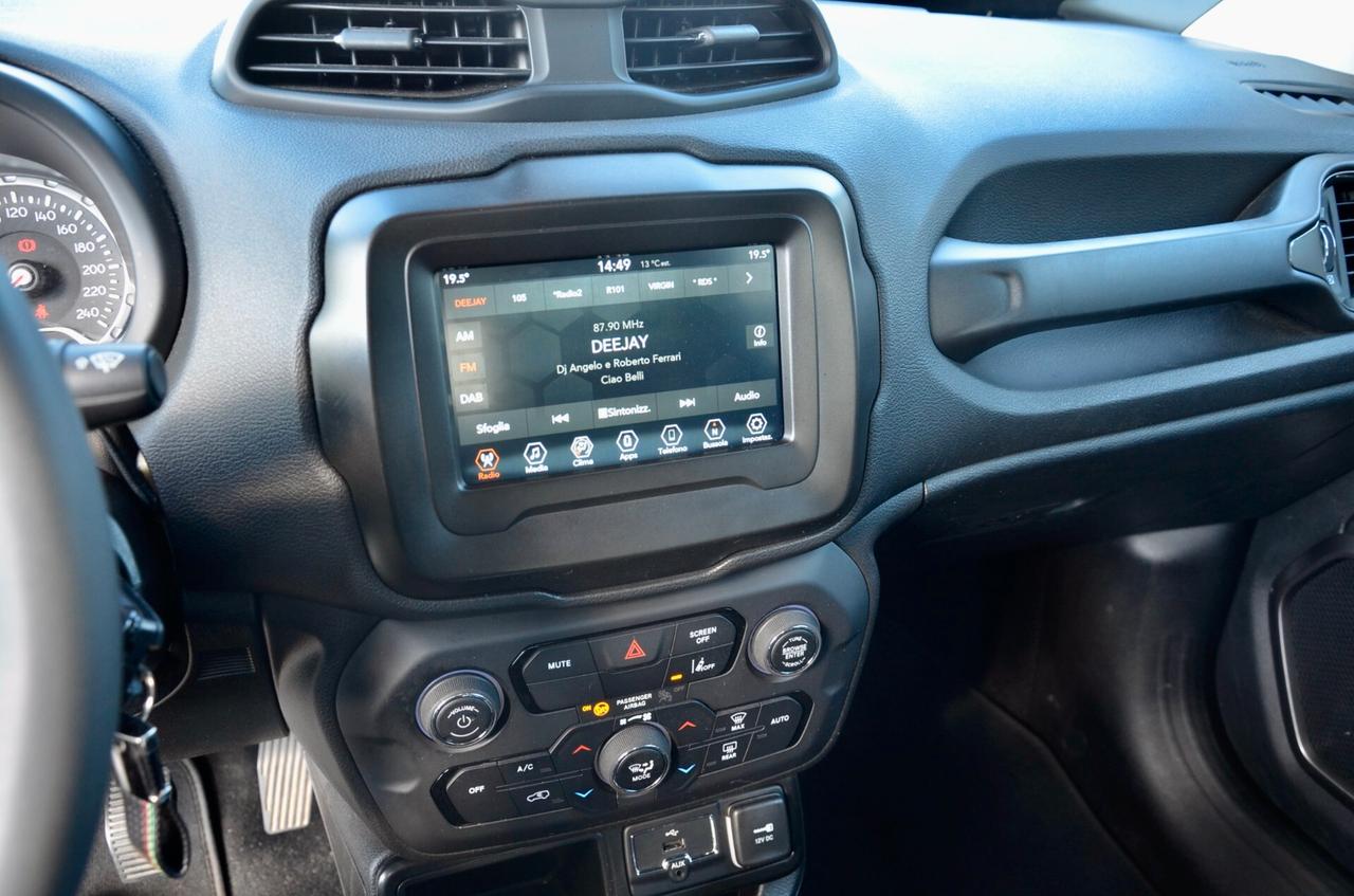 JEEP RENEGADE 1.6 MJT LIMITED 2WD 130cv, PREZZO REALE, SERVICE JEEP, UFF ITALIANA, EURO 6D, APPLE ANDROID, RETROCAMERA, PERMUTE