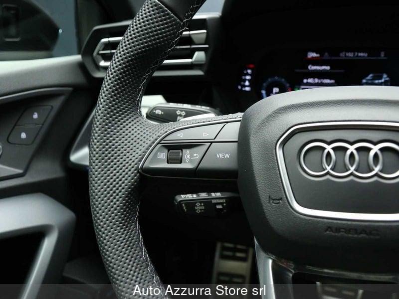 Audi A3 SPB 35 TFSI S line edition 150CV S-tronic *TETTO, 18", MATRIX, PROMO AZZURRA*