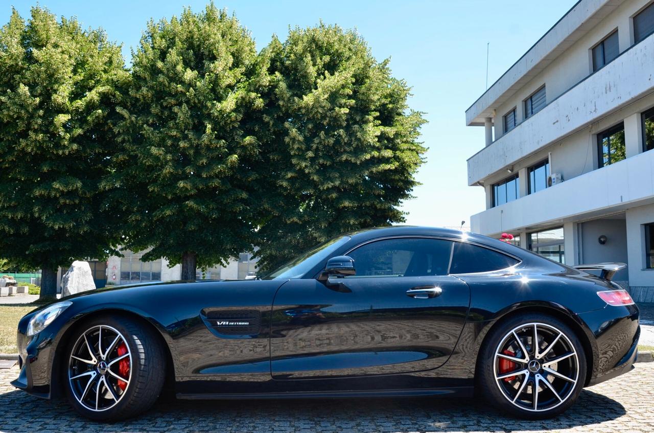 MERCEDES-BENZ AMG GT S 4.0 EDITION 1 510cv AUTO, UFF ITALIANA, SERVICE MERCEDES, SCARICO SPORTIVO, TETTO, SOSPENSIONI ADATTIVE, NIGHT PACK, INSERTI IN CARBONIO, FULL LED, PERMUTE