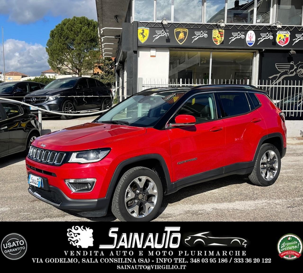 Jeep Compass 2.0 Multijet II 4WD Limited garanzia