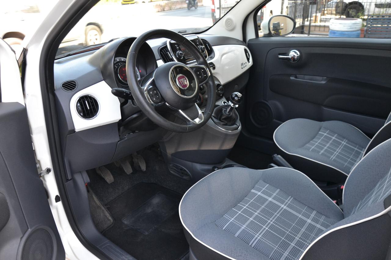 Fiat 500 1.2 LOUNGE 69CV **PREZZO REALE**OK NEOPATENTATI**