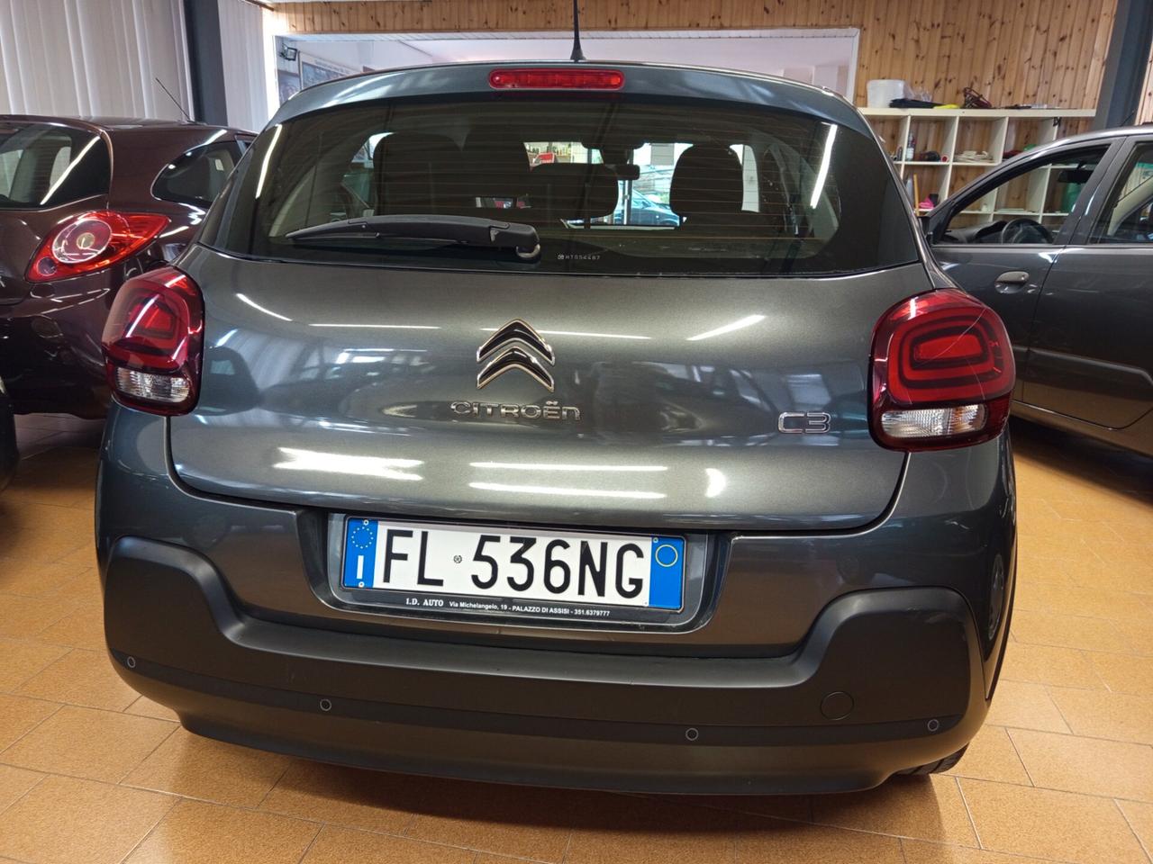 Citroen C3 1.2 benzina, 77 mila chilometri ok neopatentati
