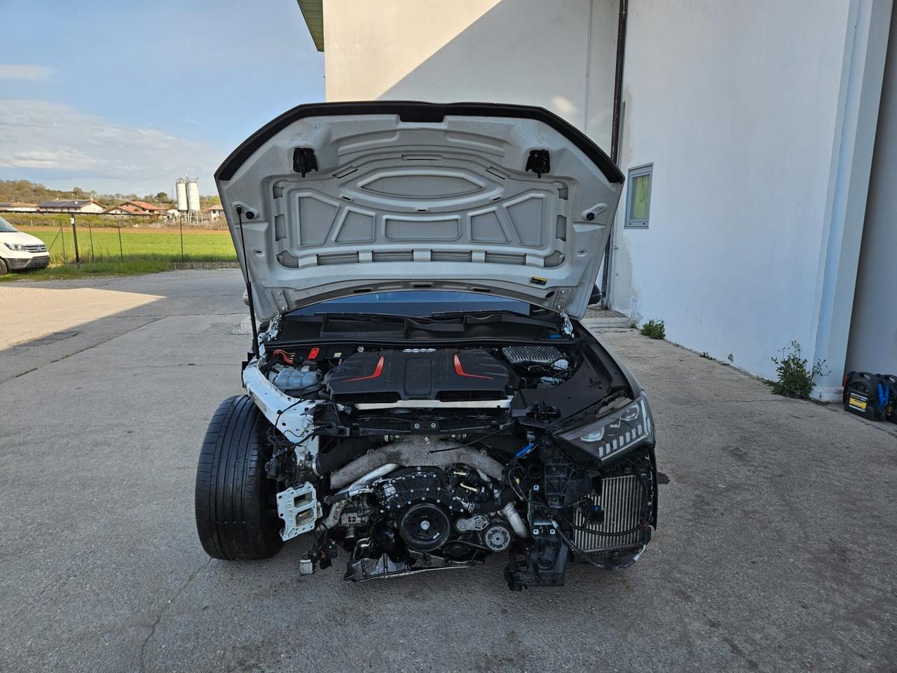 Audi SQ7 4.0 tdi Sport quattro tiptronic 7 pti INCIDENTATA